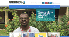 Desktop Screenshot of goodwillfortworth.org